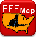 Map of U.S. Fire Fighter Fatalities image