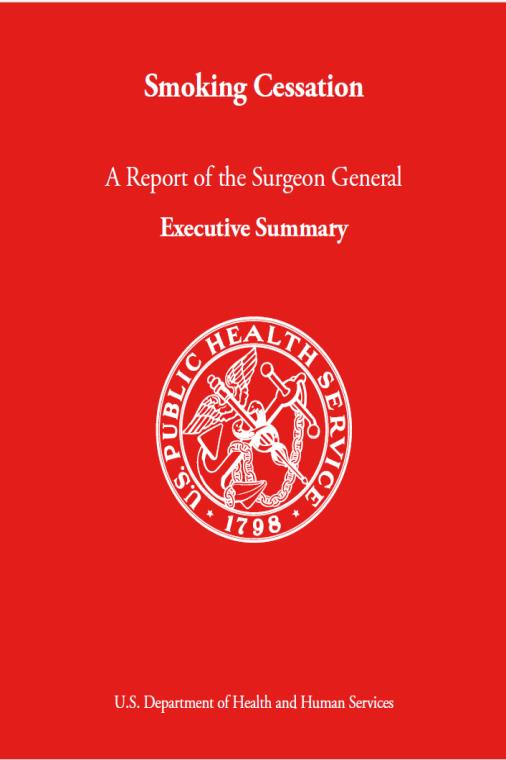 2020 SGR: Smoking Cessation: A Report of the Surgeon General- [Executive Summary]