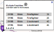 Multiple fatality marker info window (image)